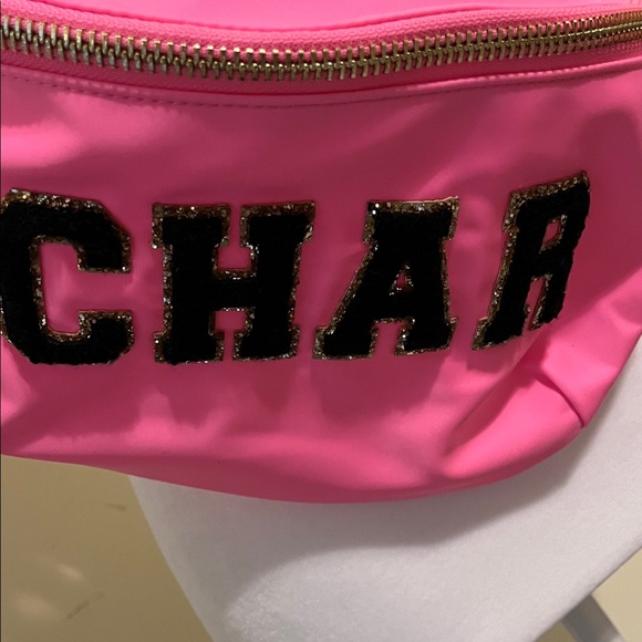 Stoney Clover Lane Neon Pink Crossbody Bag. - Picture 2 of 7